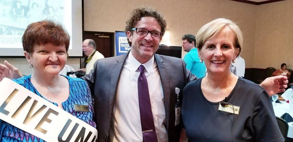 Such an honor for Integrated Care of Greater Hickory to partner with Jennie Connor and Tammy Dotson of Catawba County United Way. Huge turnout for CCUW's anniversary luncheon. Imagine it!! 75 years and stronger than ever!!