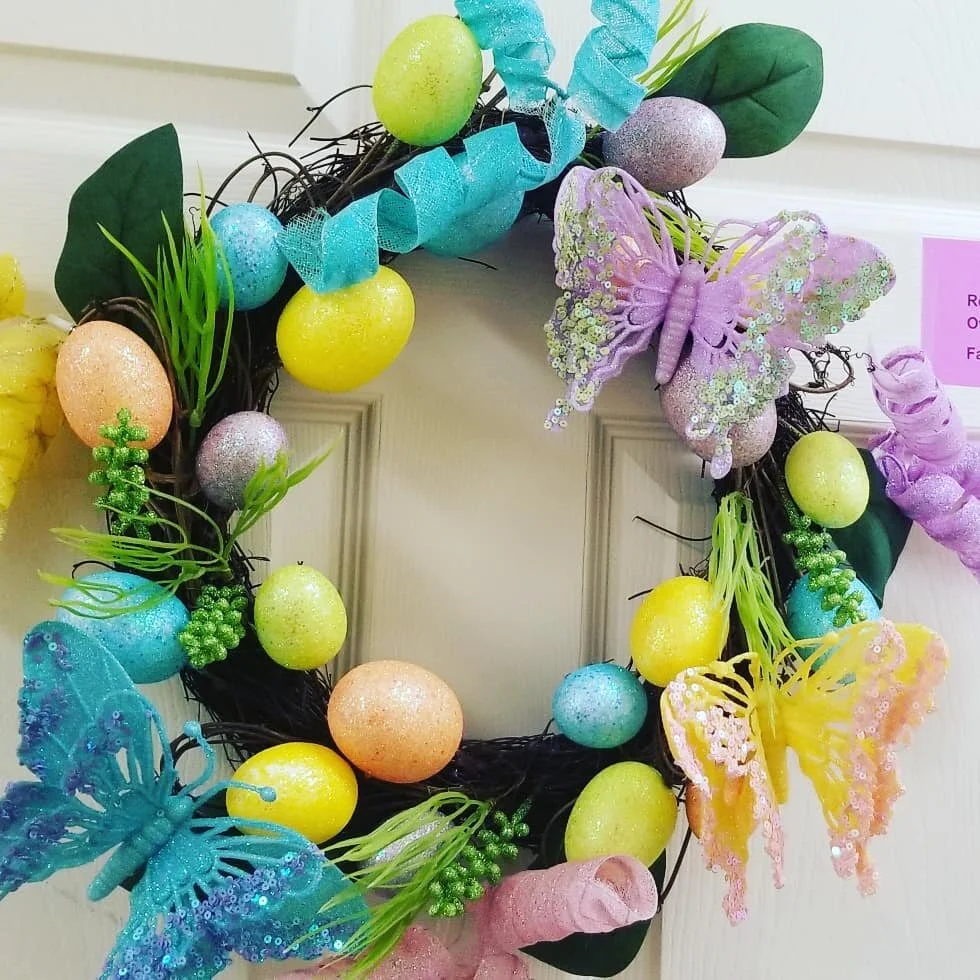 The amazing staff at ICGH LINCOLNTON love to decorate. Welcoming Easter and Its Message of Rebirth and Renewal.  @ ICGH Lincolnton