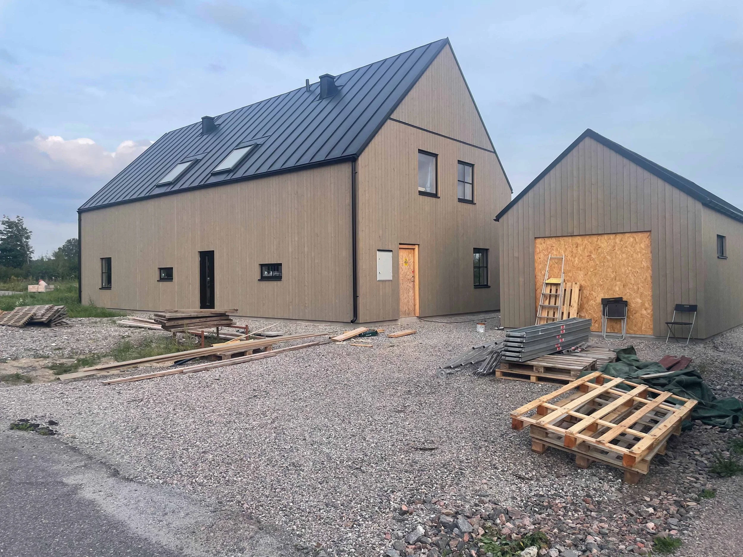 Nybyggnation av Villa, Stora Mellösa