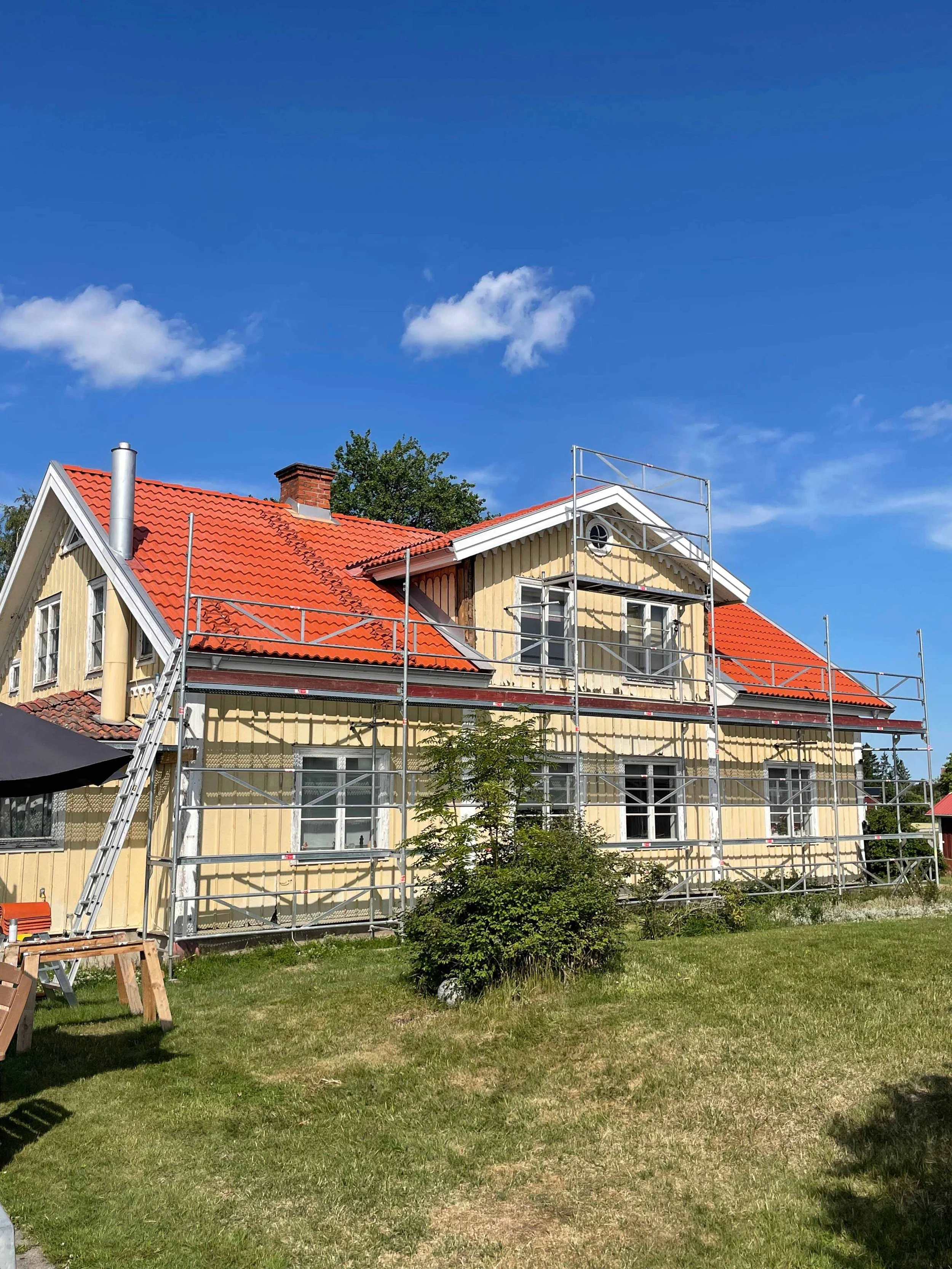 Takbyte & Takläggning
