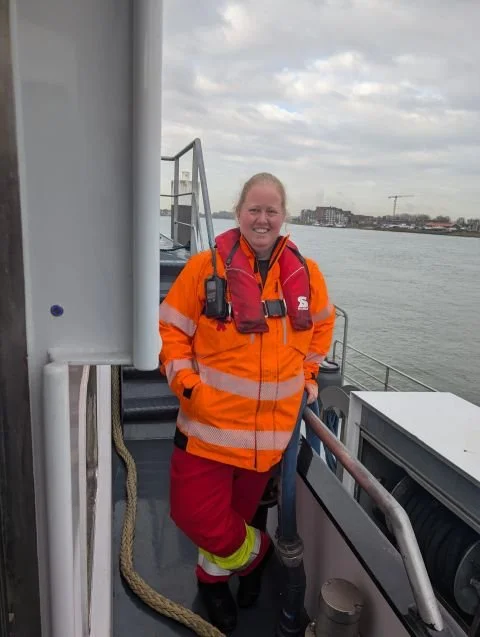 Vrouwen in de binnenvaart.