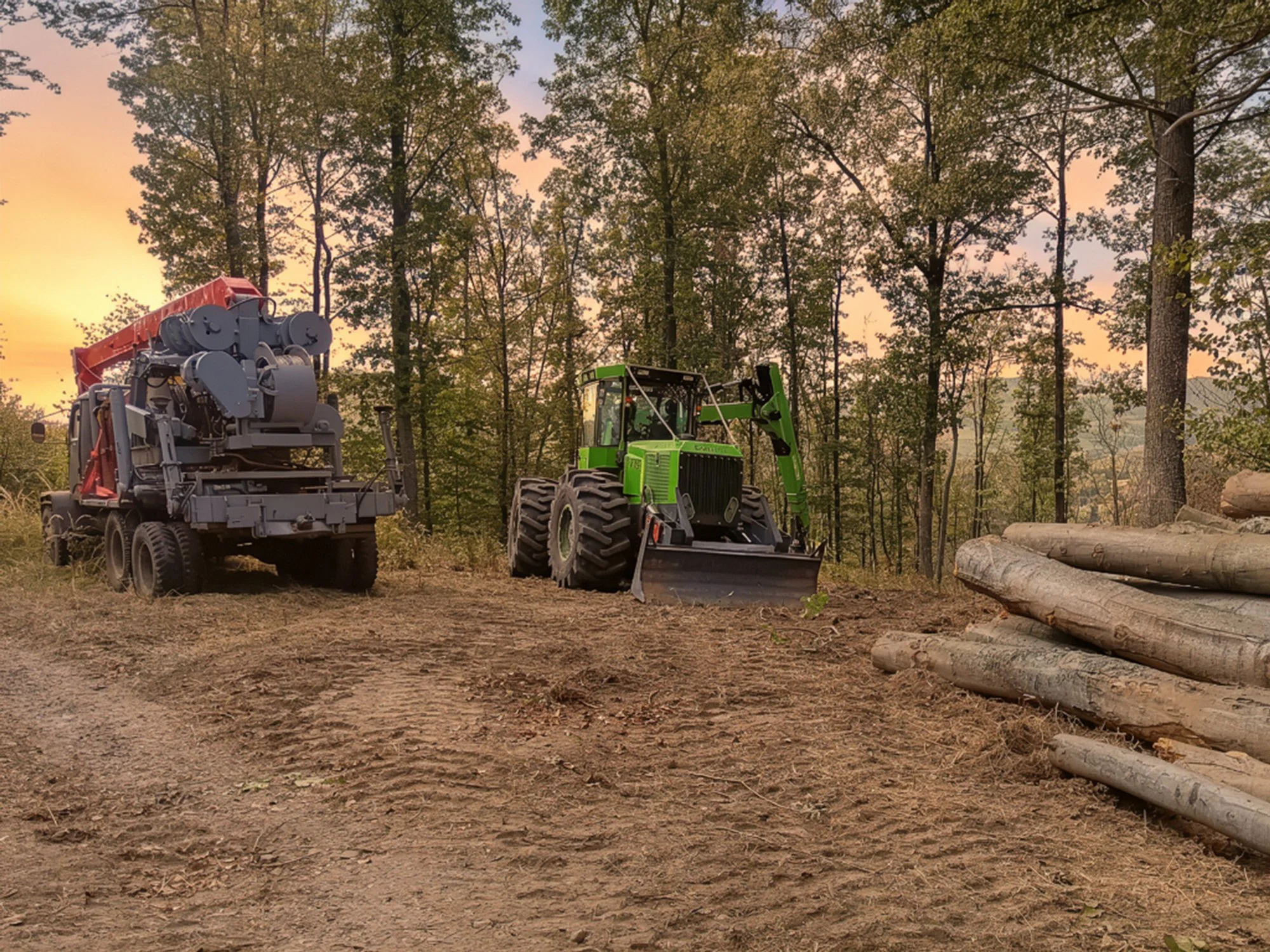 😍Somewhere in the &Scaron;tiavnica Mountains in Slovakia🇸🇰
 #forstmaschinen #skidder #equus