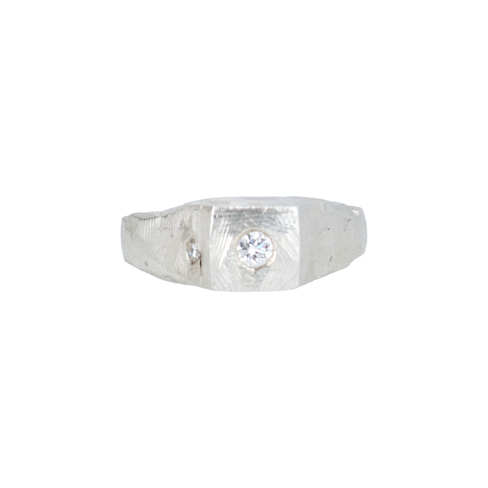 Diamond Signet Ring