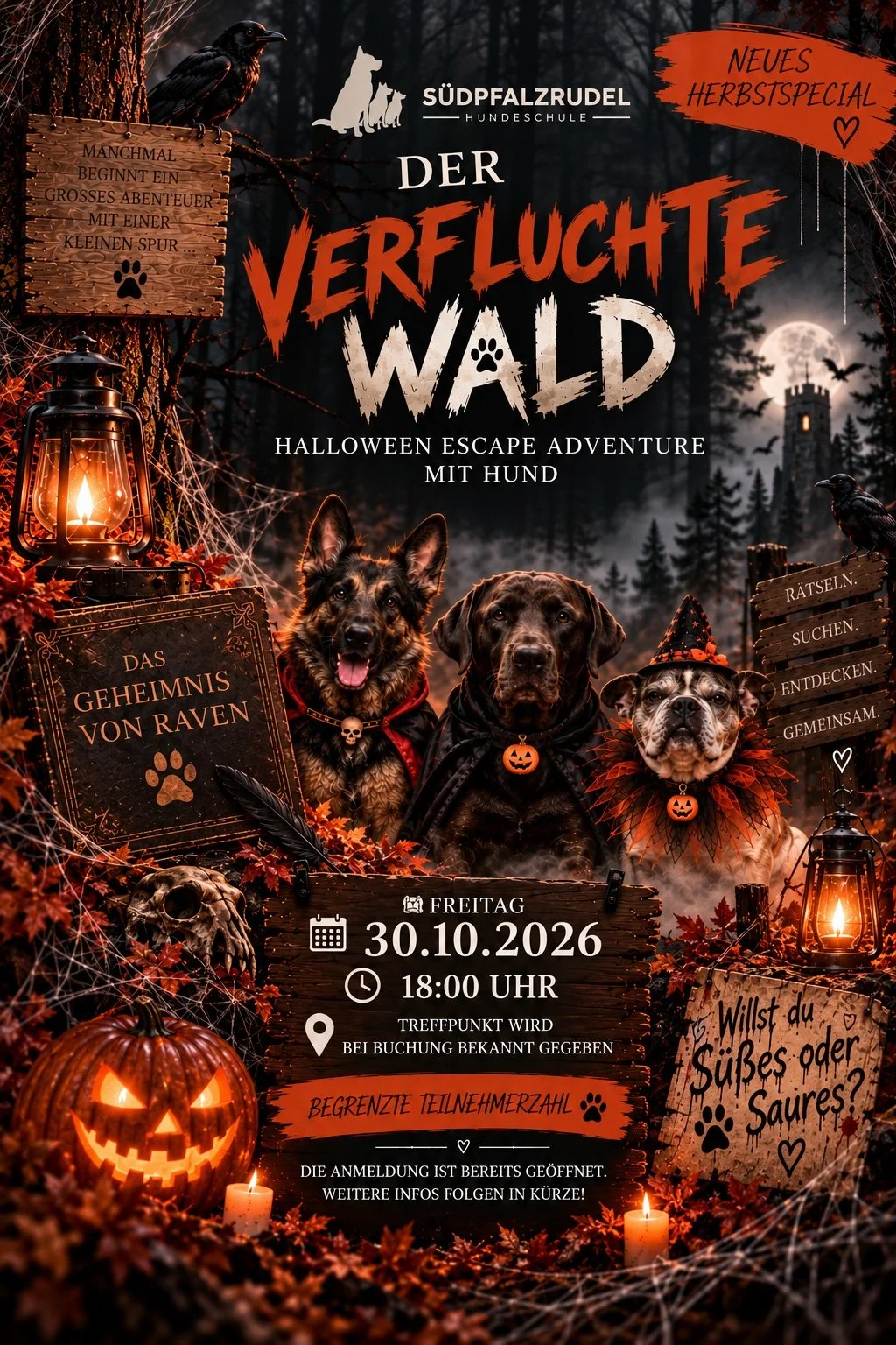 Der verfluchte Wald – Halloween Escape Adventure