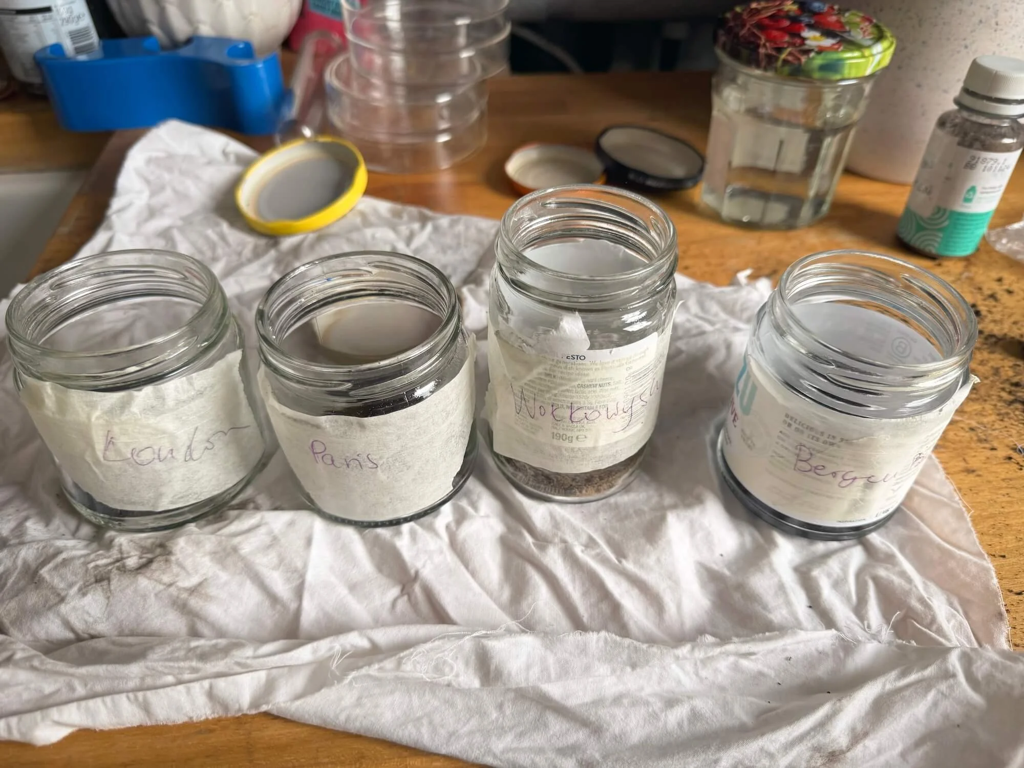 On Soil, Water and Chemistry as Language