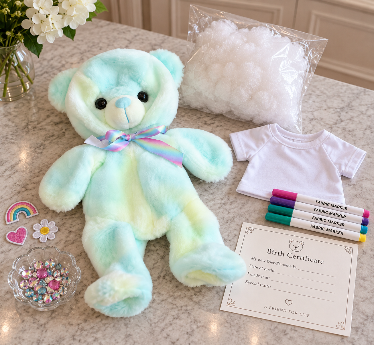 DIY build a bear kits for kids parties