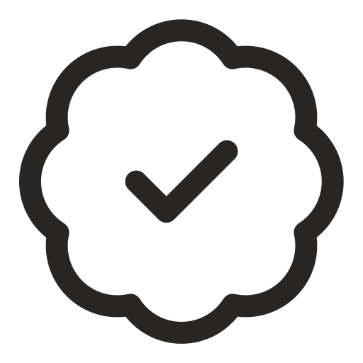 Icon of a cloud with a checkmark inside, representing verification or approval.