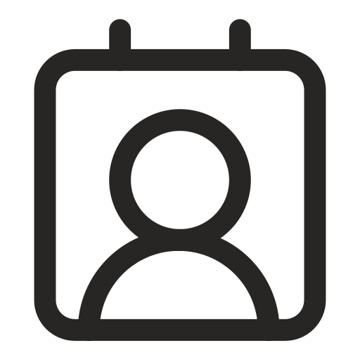Placeholder icon of a person inside a square frame.