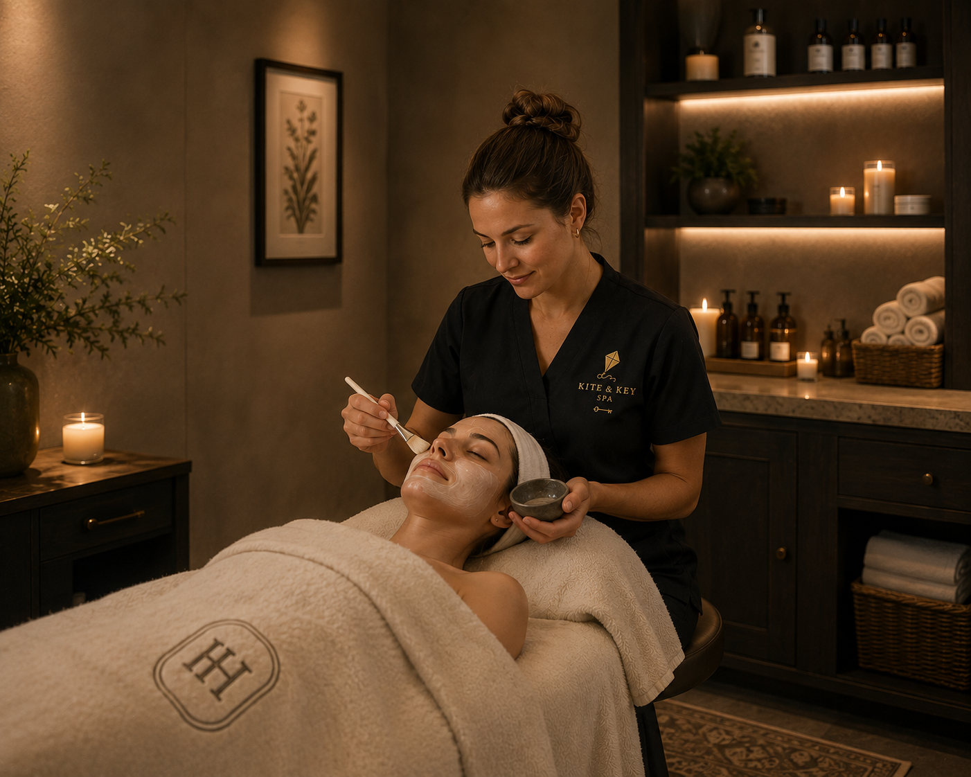 Treatment at Kite & Key Spa + Apothecary at The Ice House Hotel