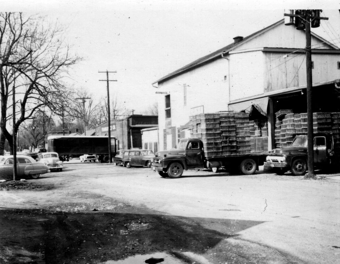 circa 1950 Dixie Poultry Processing in Franklin TN - now site of The Ice House Hotel