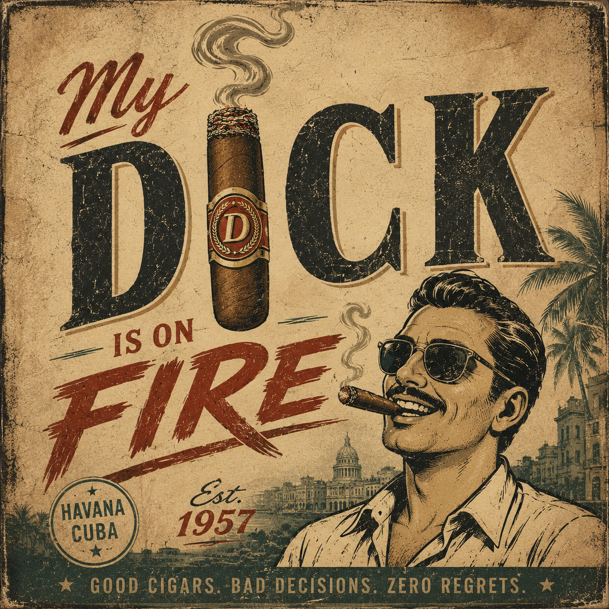 RIchard's Cigars Classic Tee Shirt (MDOF)