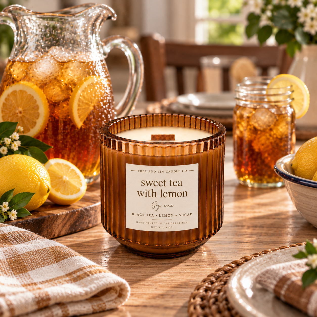 Sweet Tea with Lemon