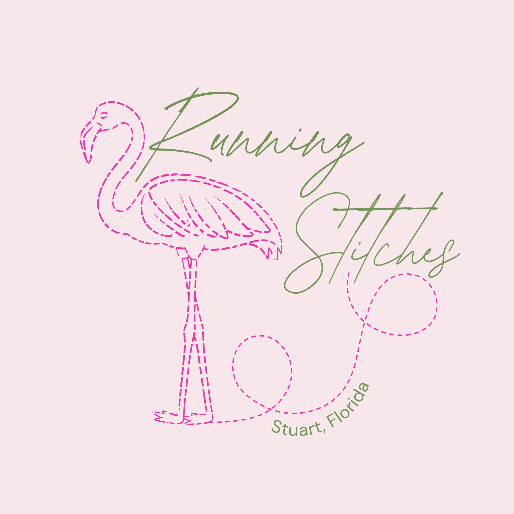Our Running Stitches Logo