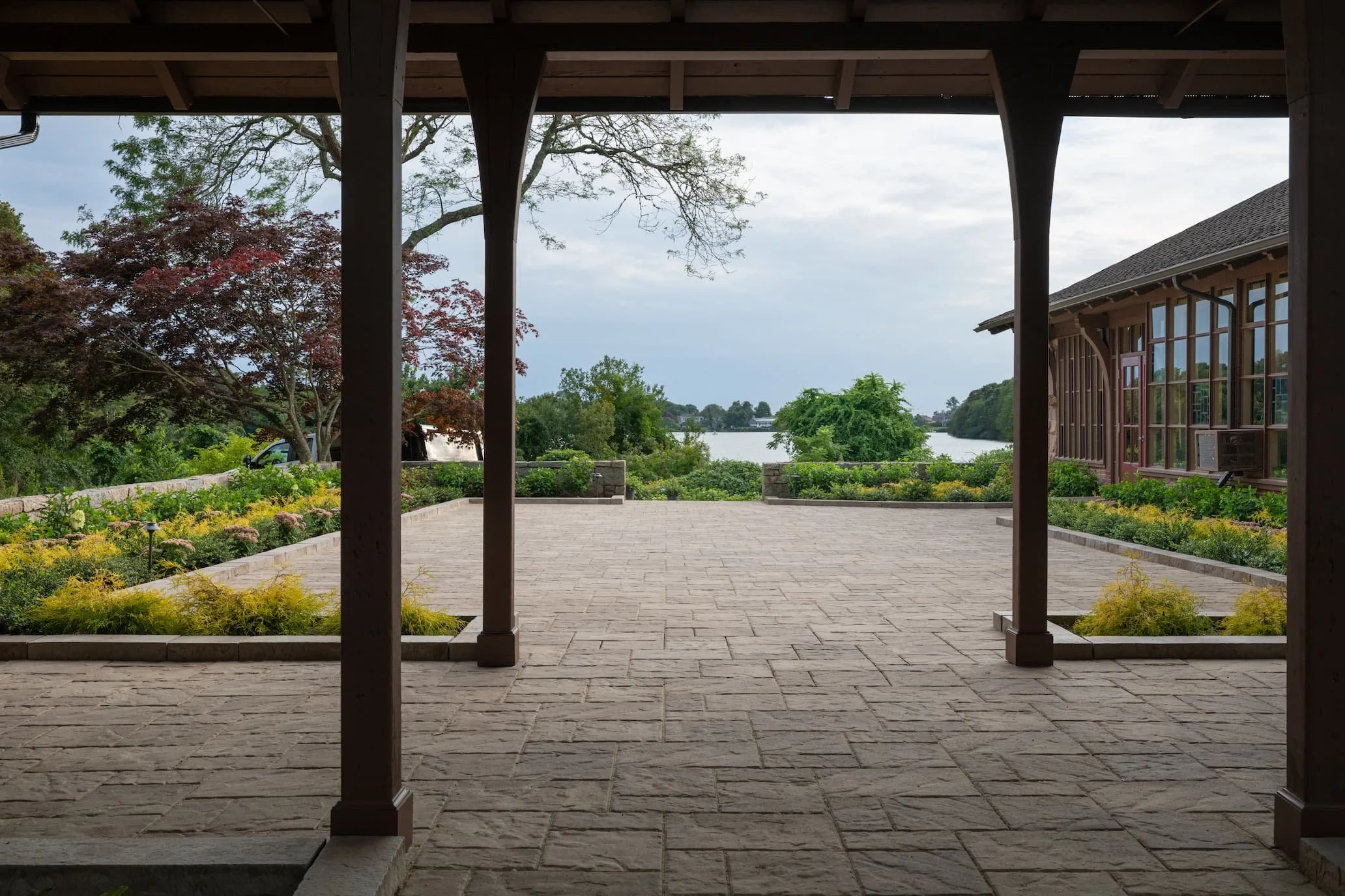 All Saints Chapel Garden: a meditative space for reflection, and for outdoor receptions, or gatherings.
