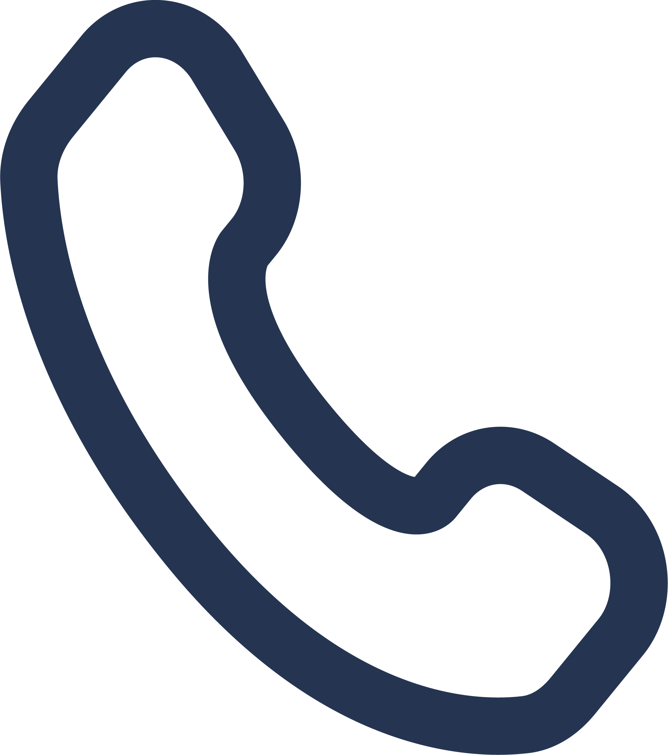Dark blue paperclip set against a black background.