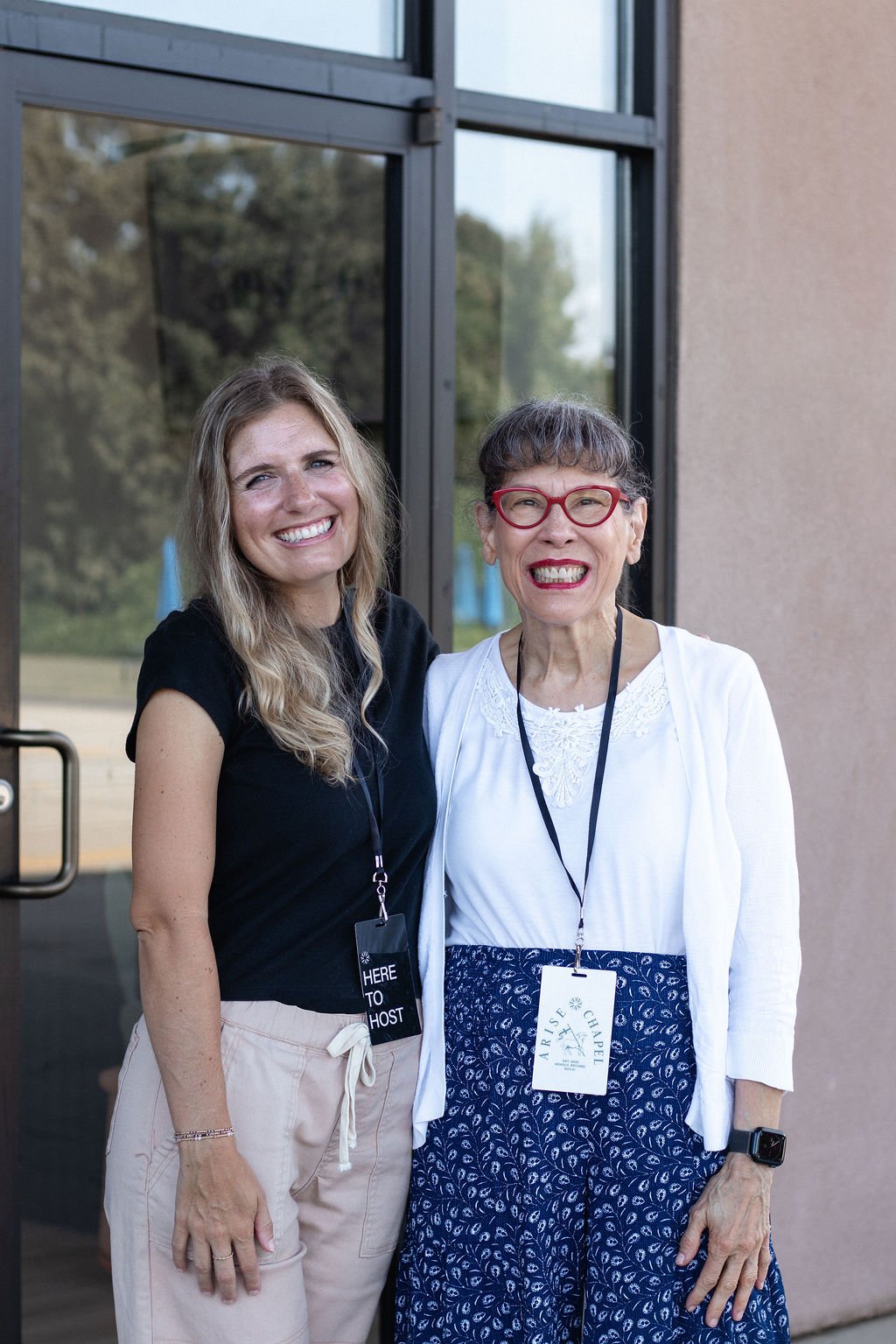 greeters at arise chapel
