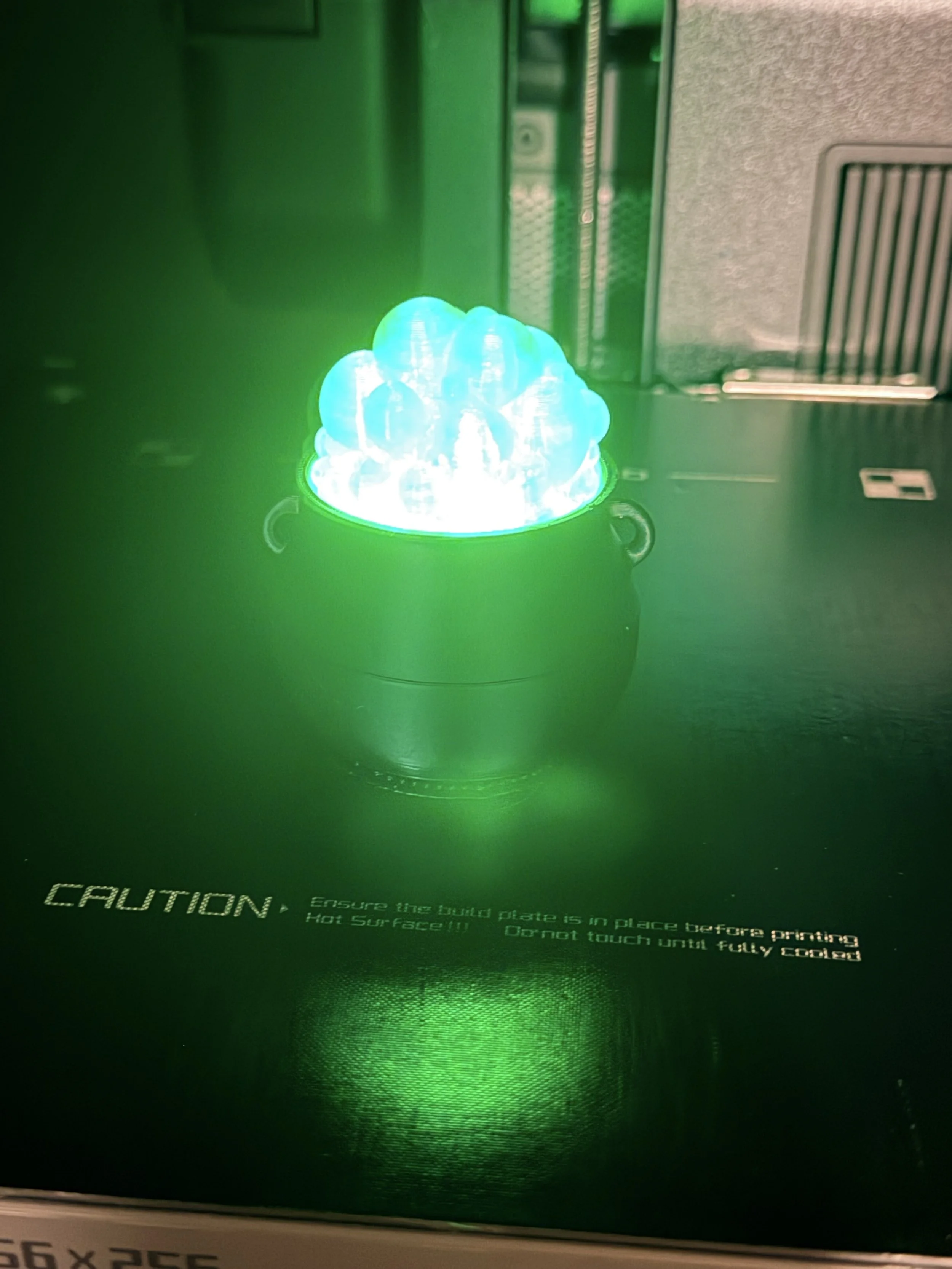 bubbling cauldron
