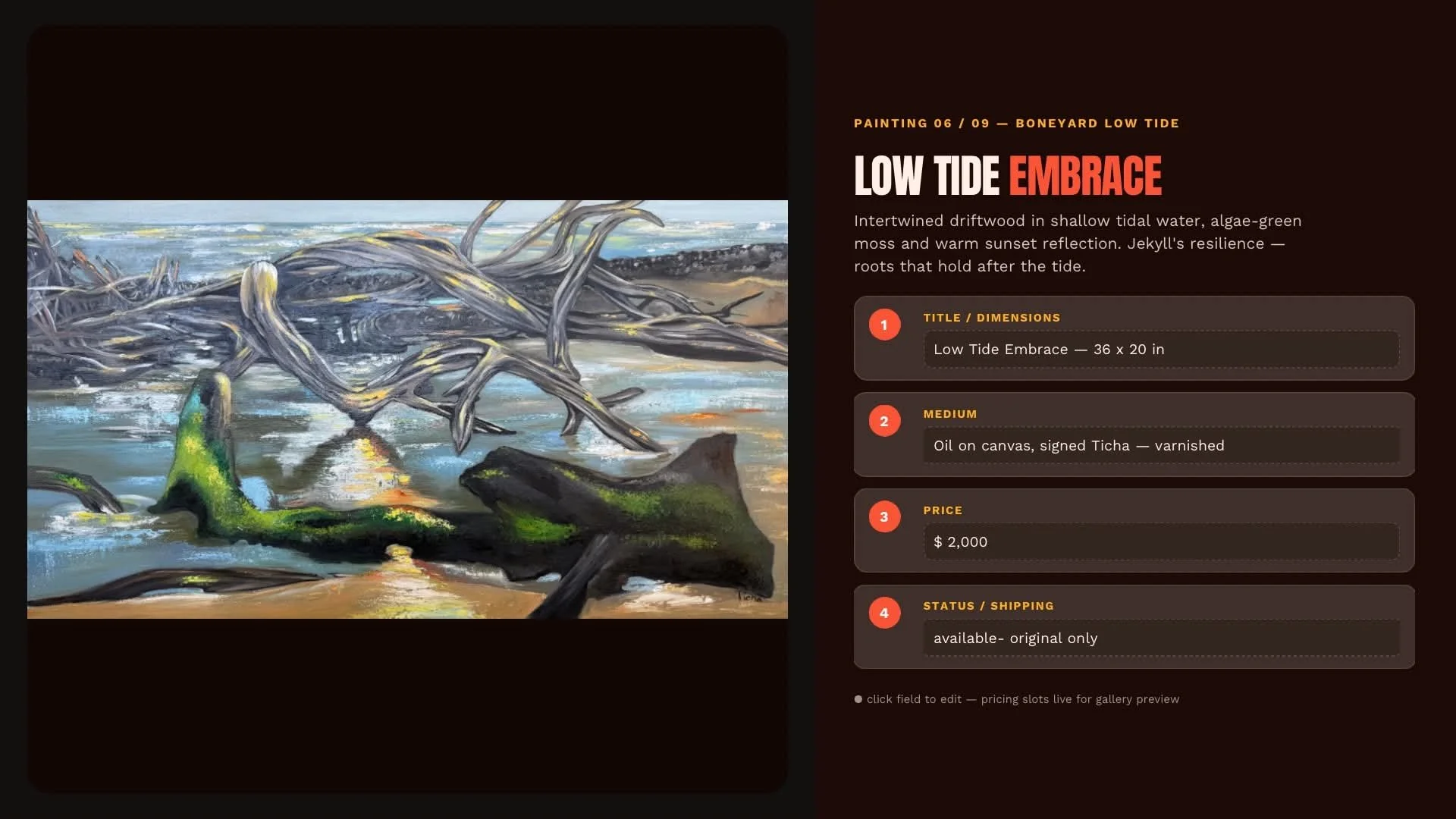 Low tide Embrace