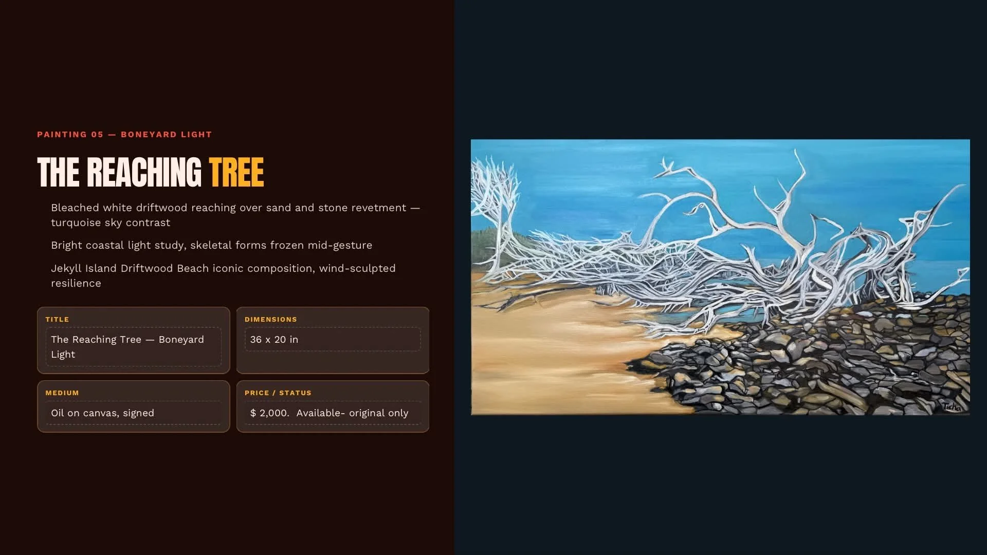The reaching tree