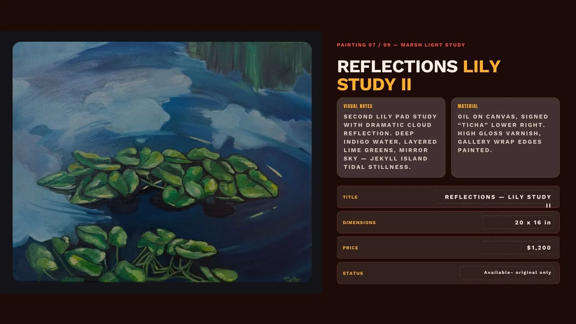 Reflections Lili Study II
