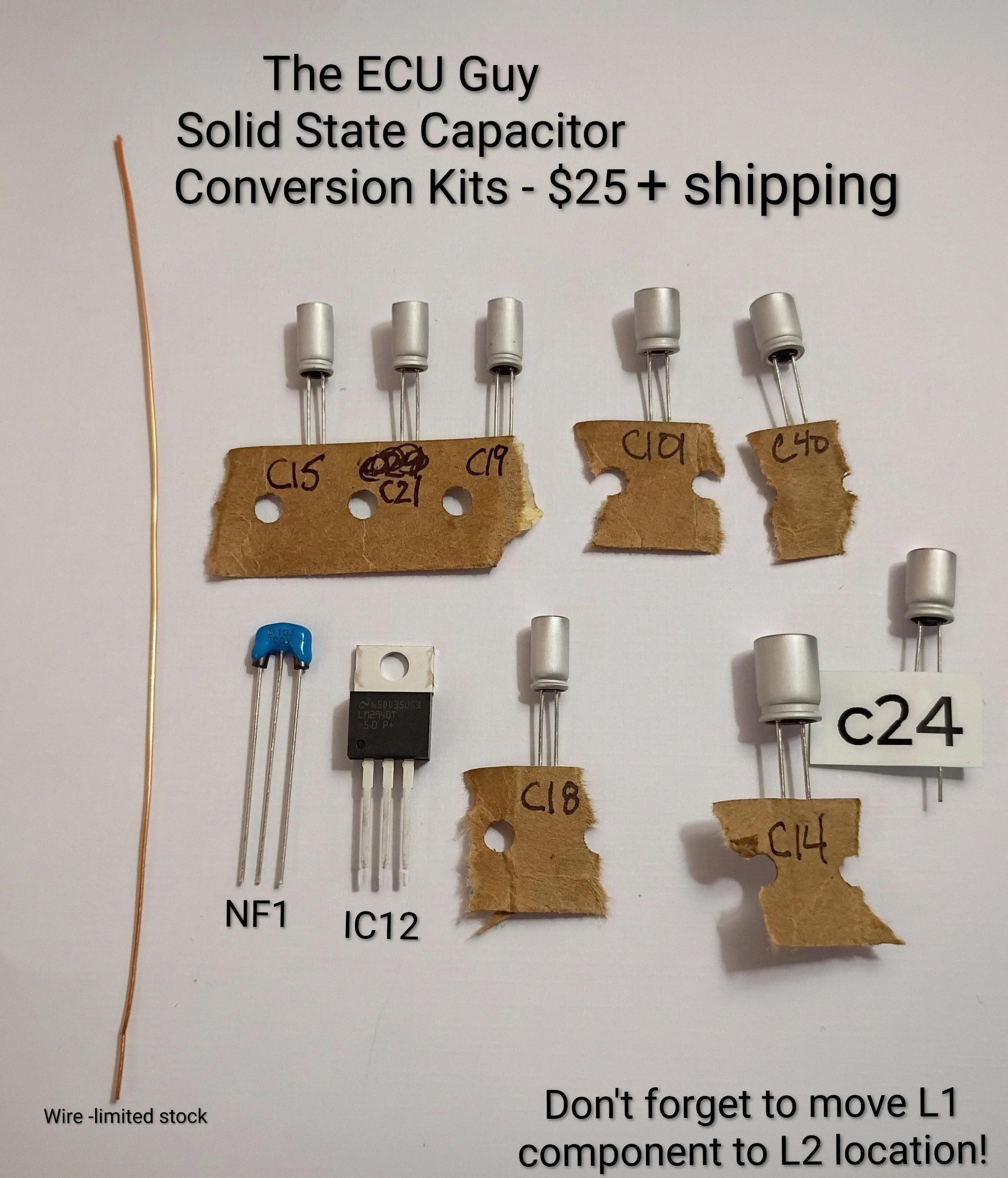 Honda OBD1 Solid State Capacitor Kit