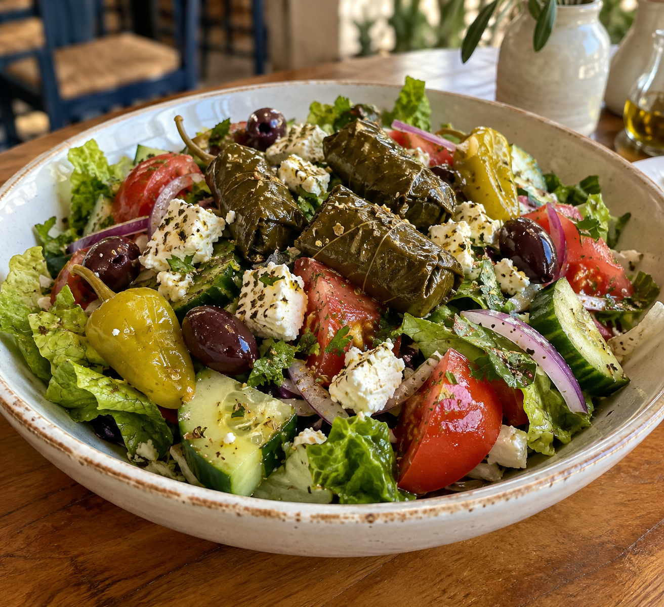 Yia Yia's Famous Chopped Greek Salad