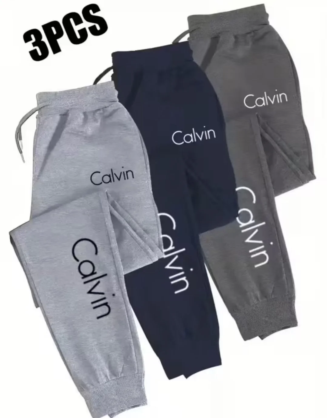Men's Ultimate Comfort Cotton Sweatpants - 3 Pack