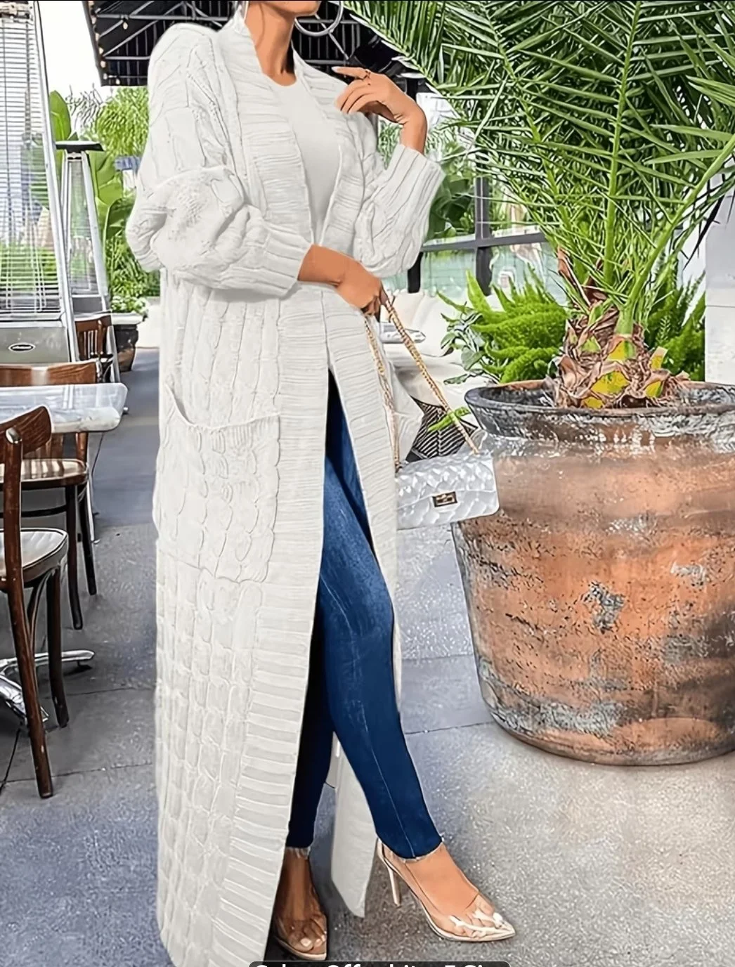 Knit Longline Cardigan