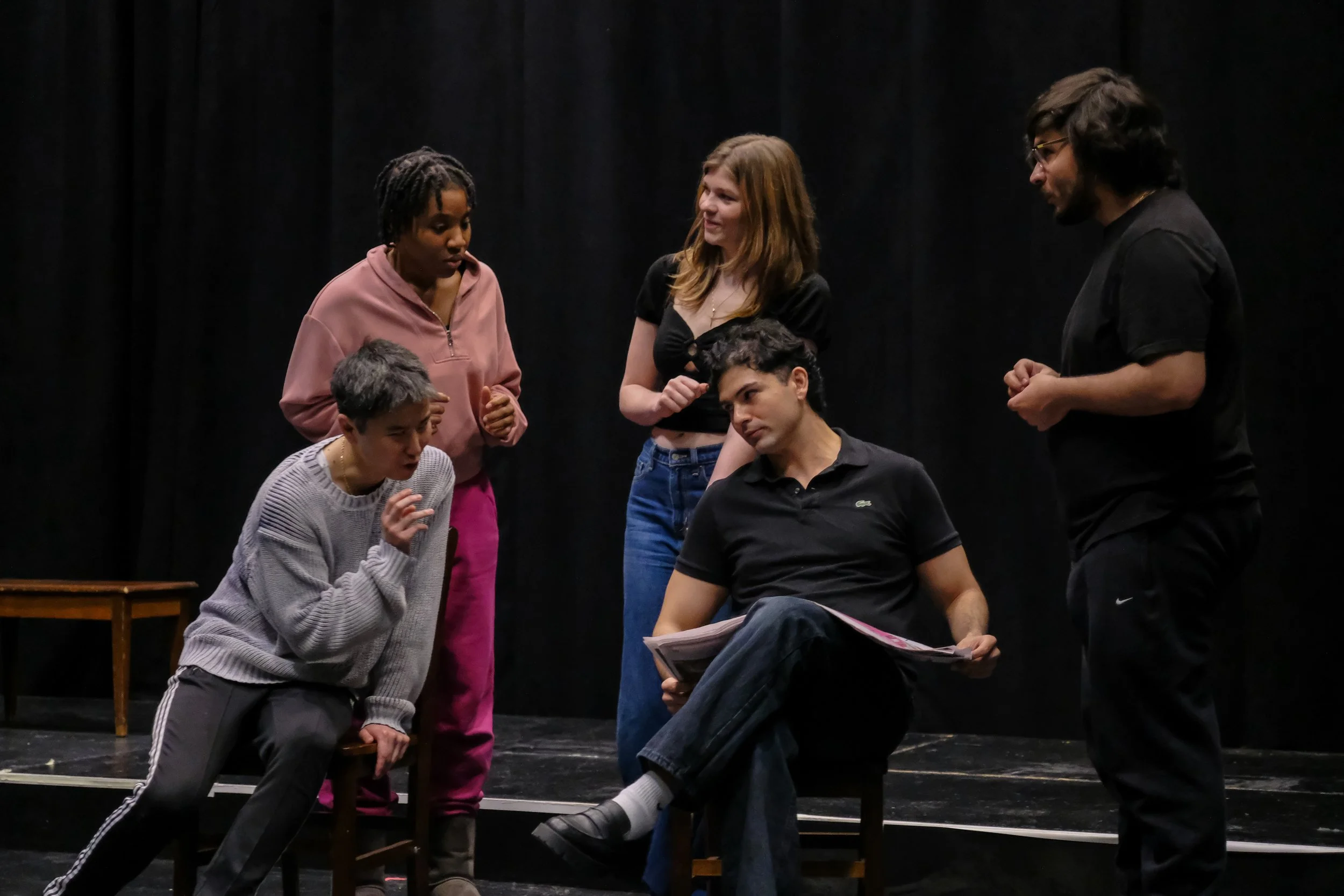 Pride and Prejudice Rehearsal