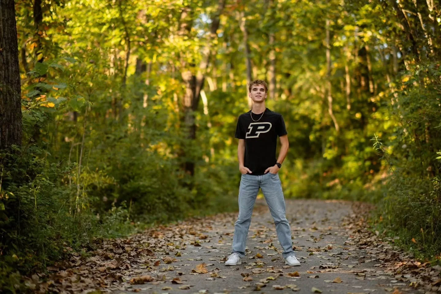 ZACH class of 2027 senior photo experience. 🍁🍂