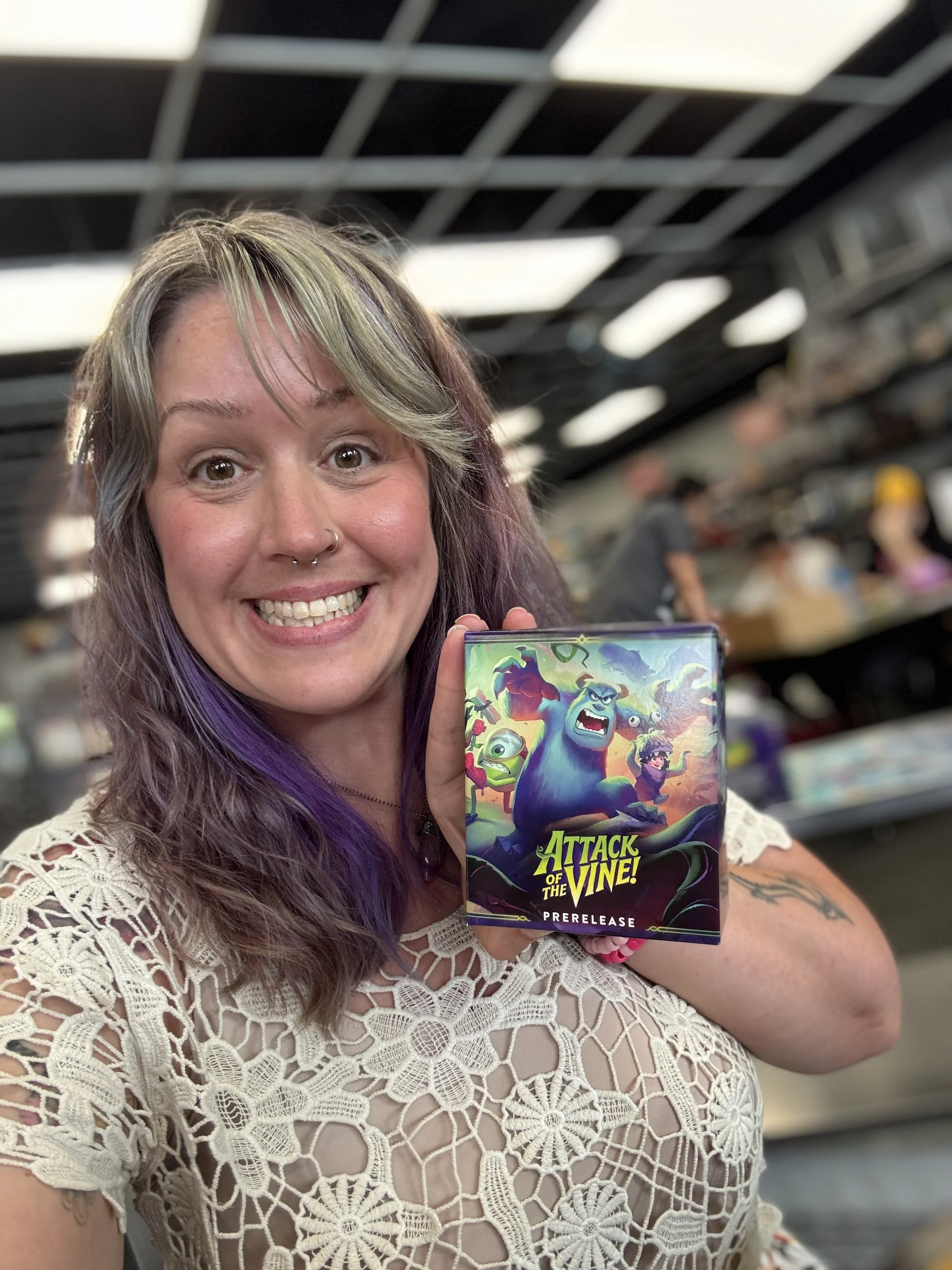 Stepping out of my comfort zone: My first Lorcana pre-release!