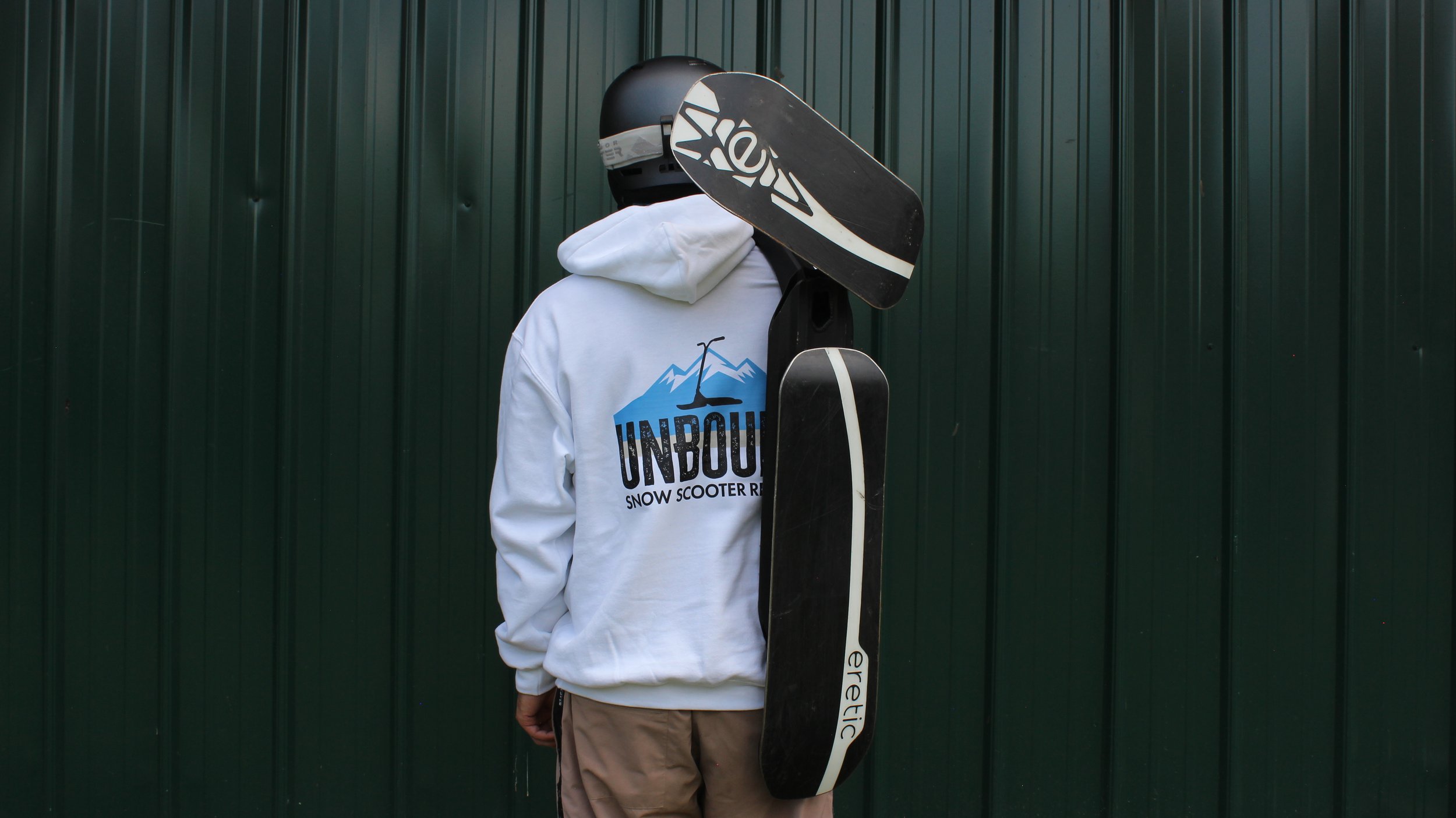 Unbound snowscoot shop hoodie