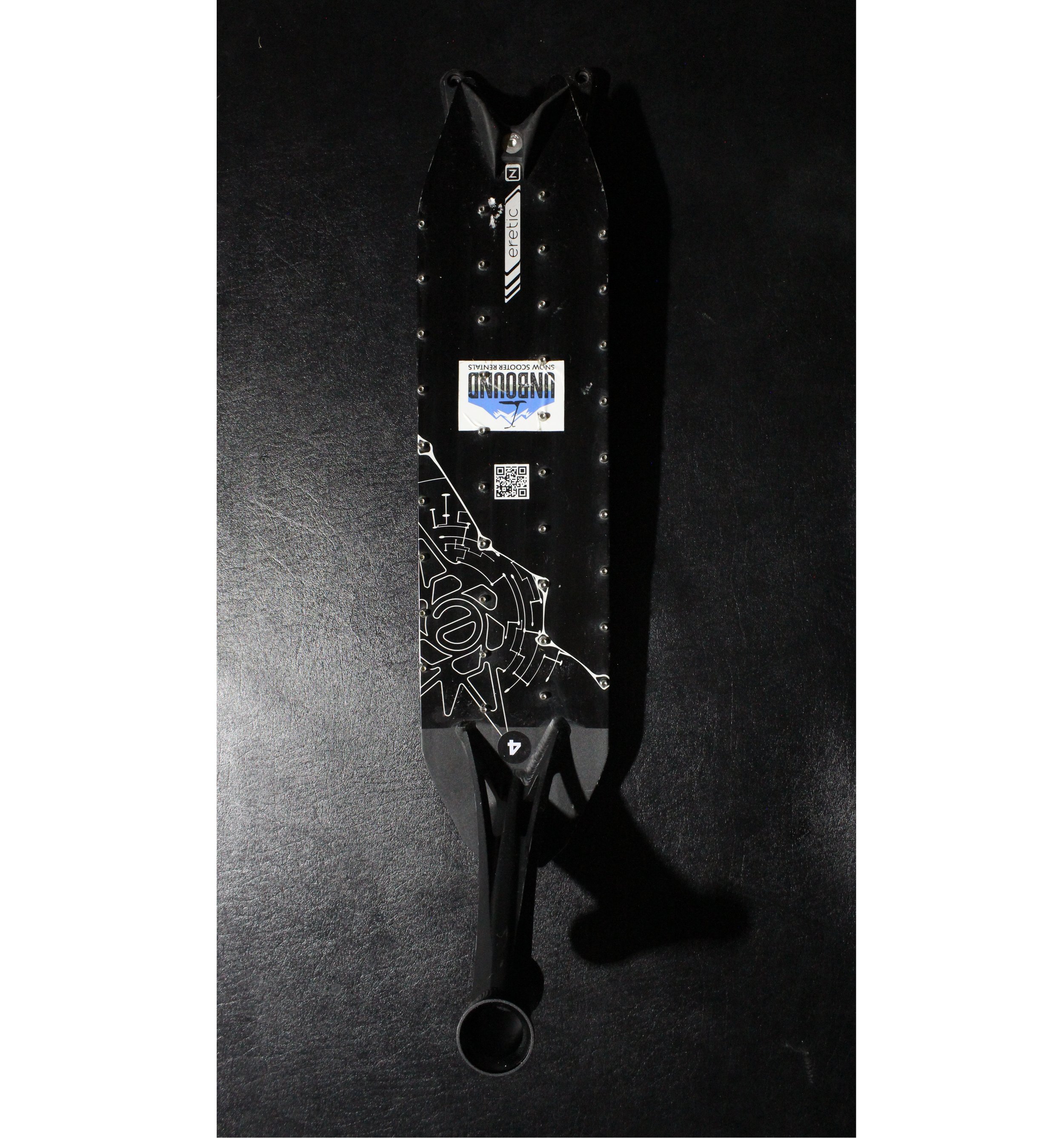 Snowscooter deck (used)