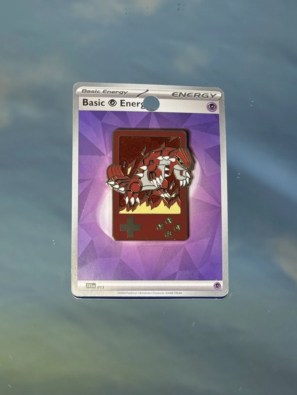 Groudon Handheld Game Pin