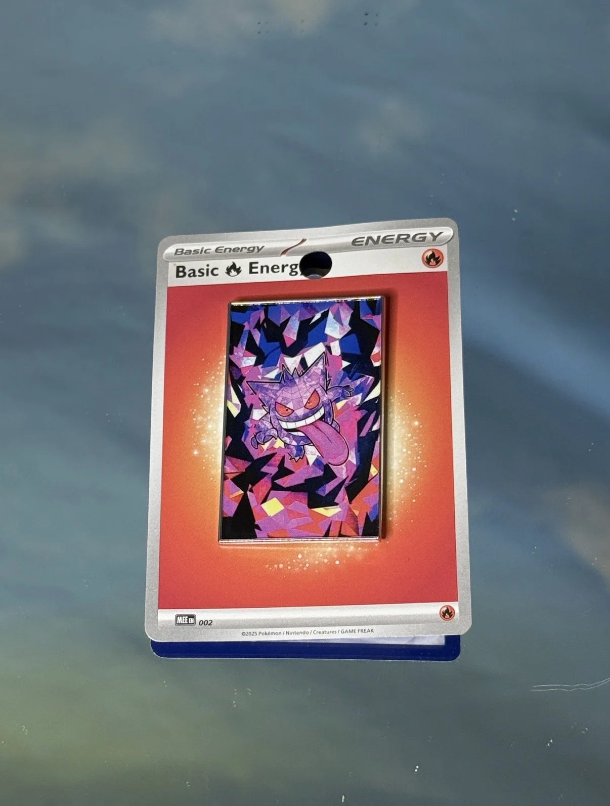 Gengar Stained Glass Cesar ARP Merch Pin