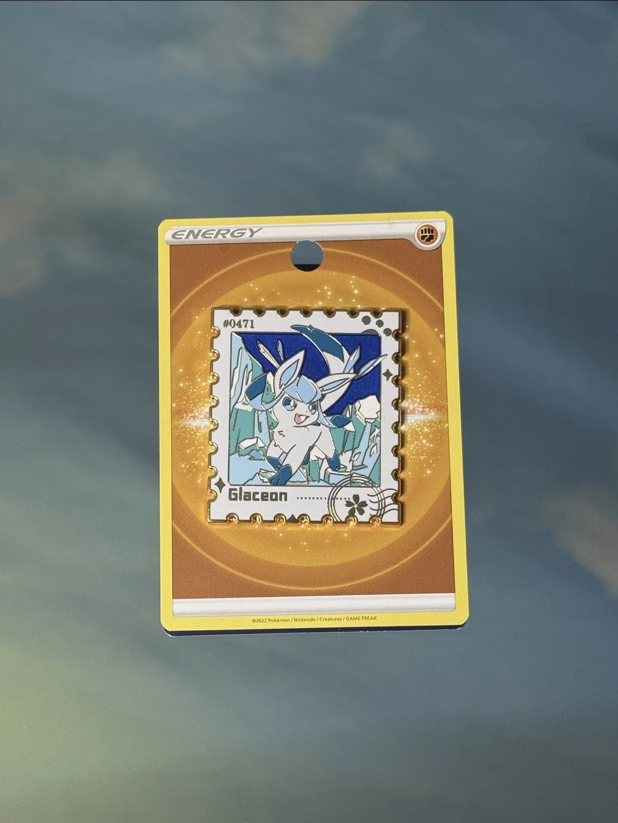 Glaceon Stamp Pin