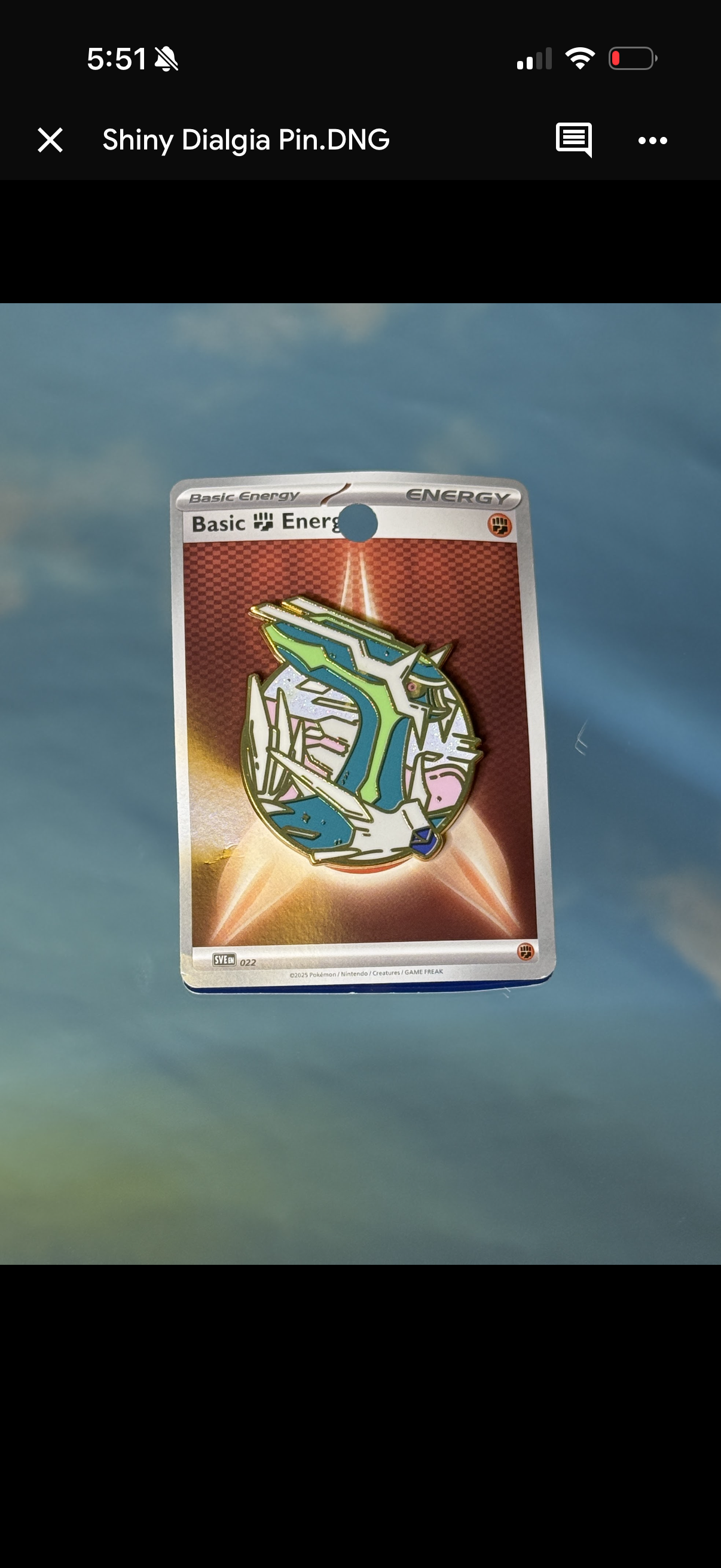 Shiny Dialgia Pin