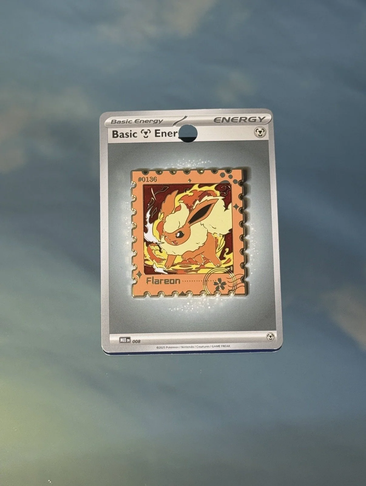 Flareon Stamp Pin