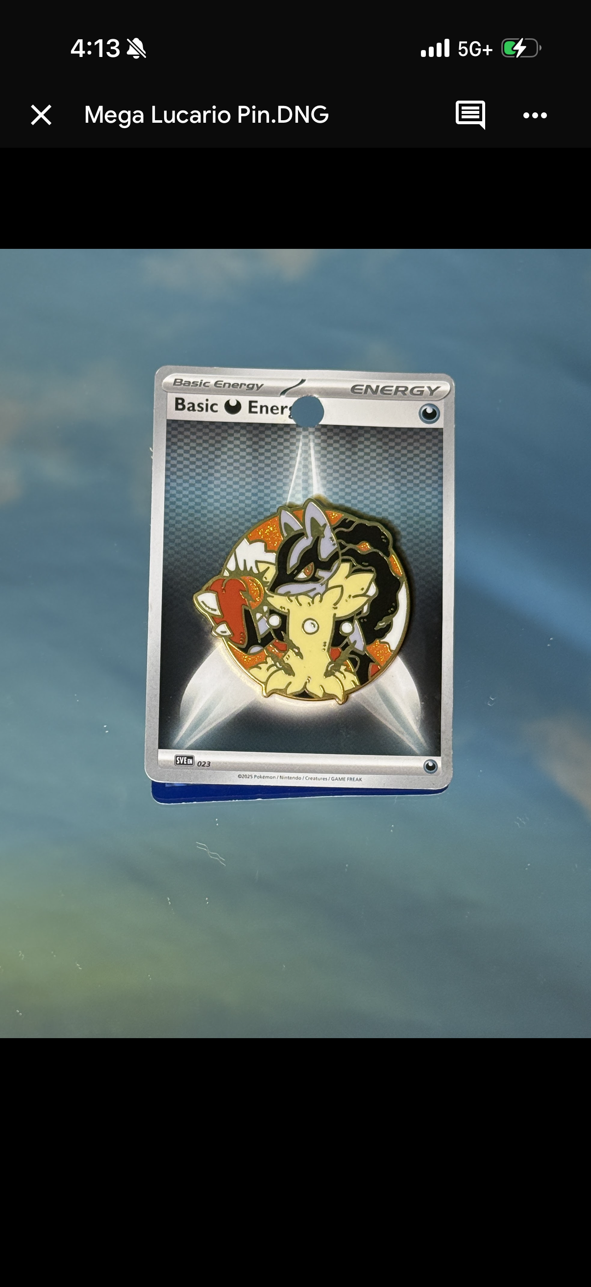Mega Lucario Pin