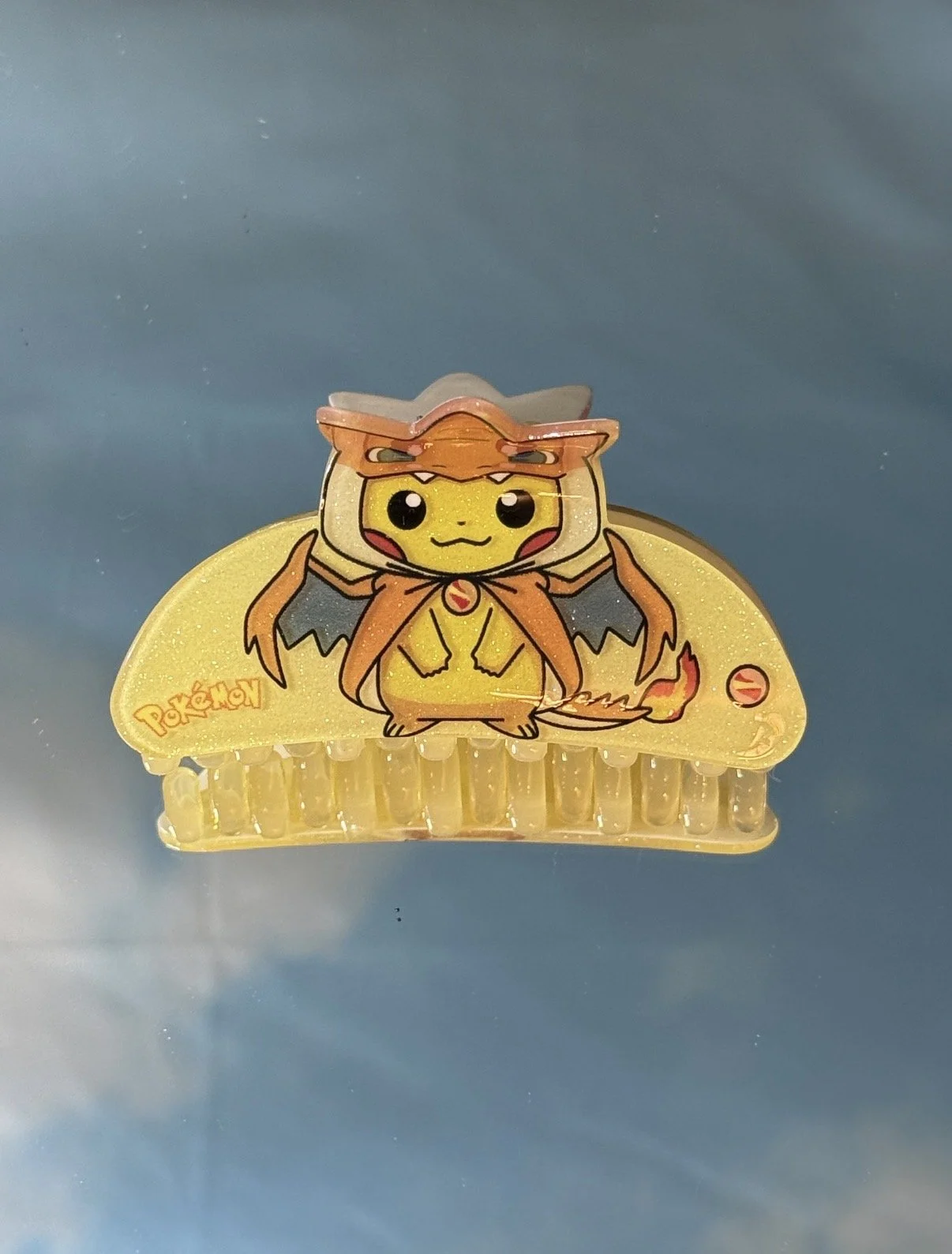 Charizard Poncho Pikachu Hair Clip