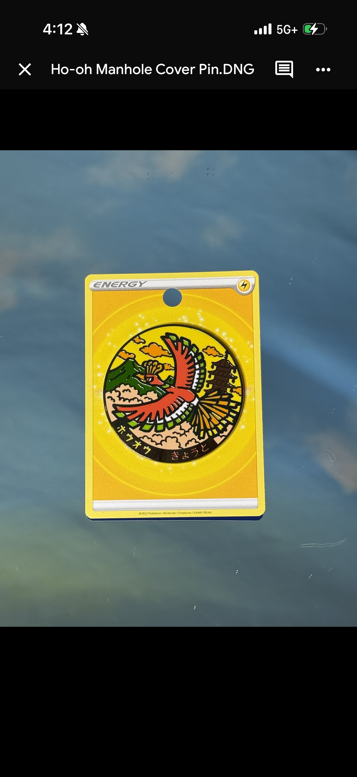 Ho-oh Manhole Cover Pin