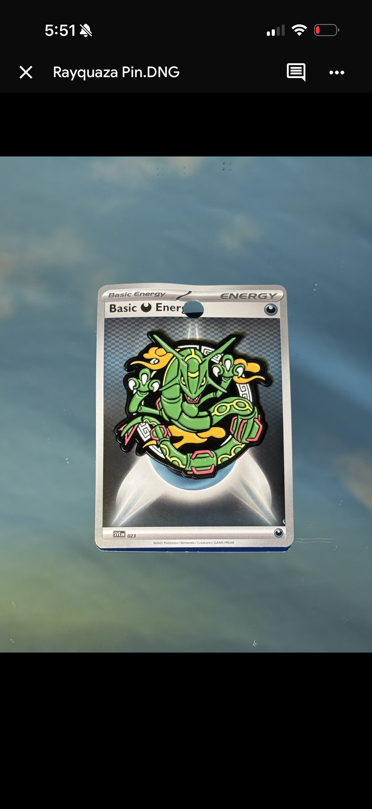 Rayquaza Pin