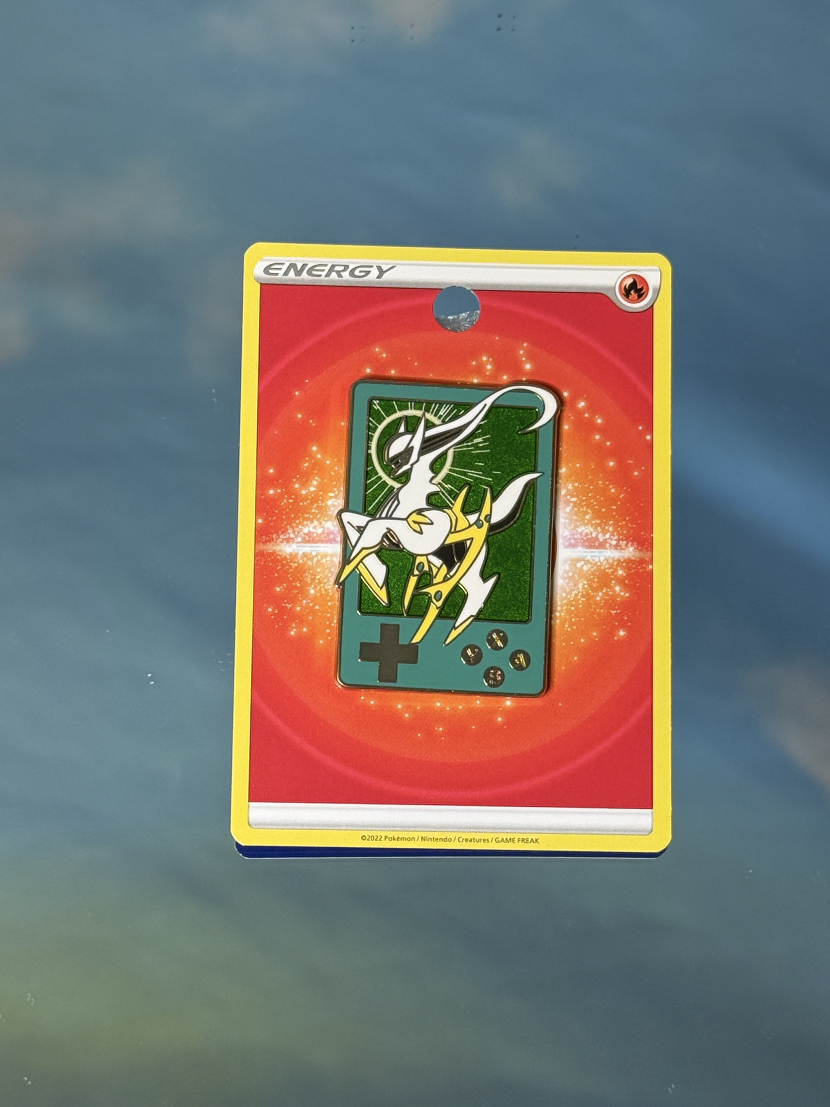 Arceus Handheld Game Pin
