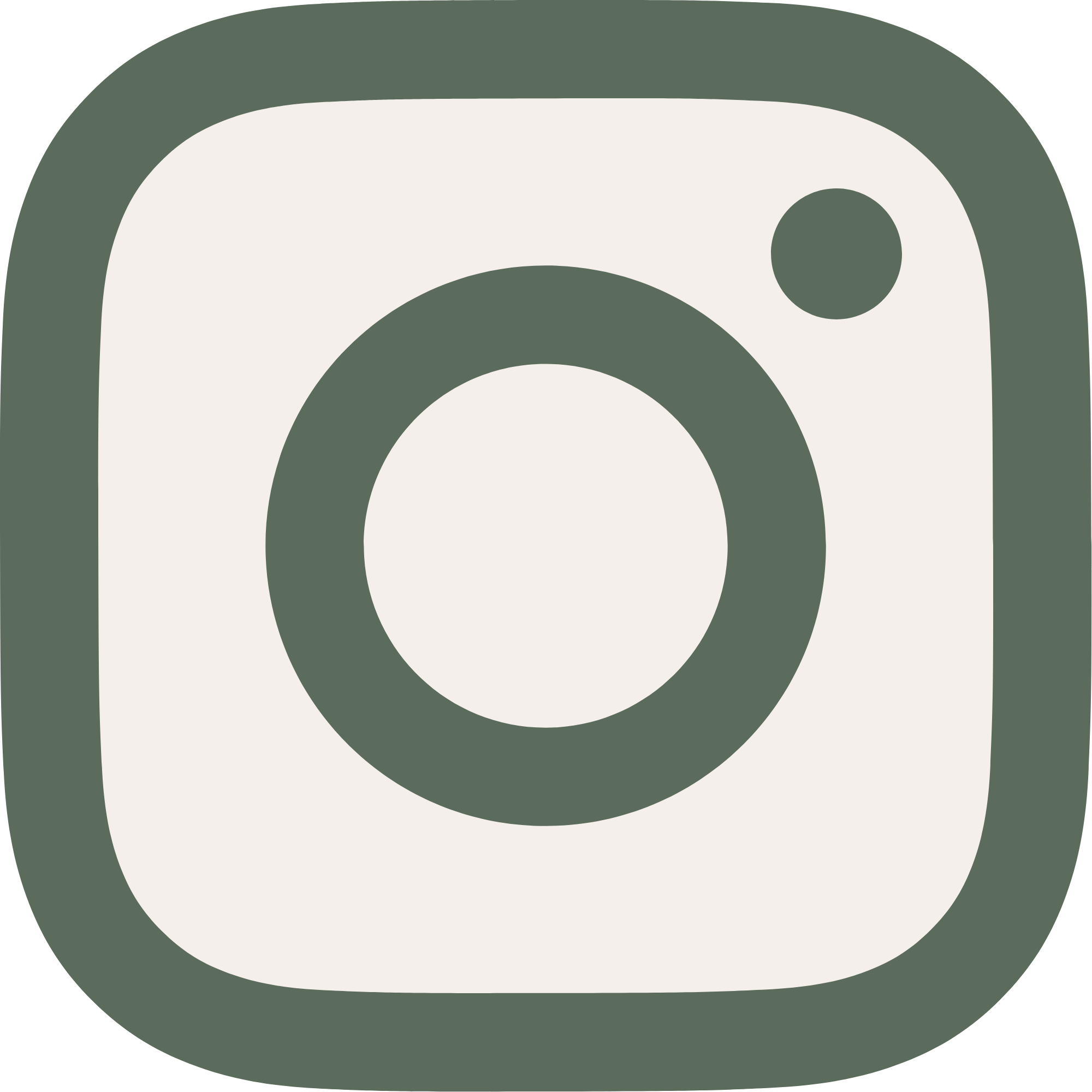 Minimalist camera icon with a cream body, green lens ring, and small viewfinder dot