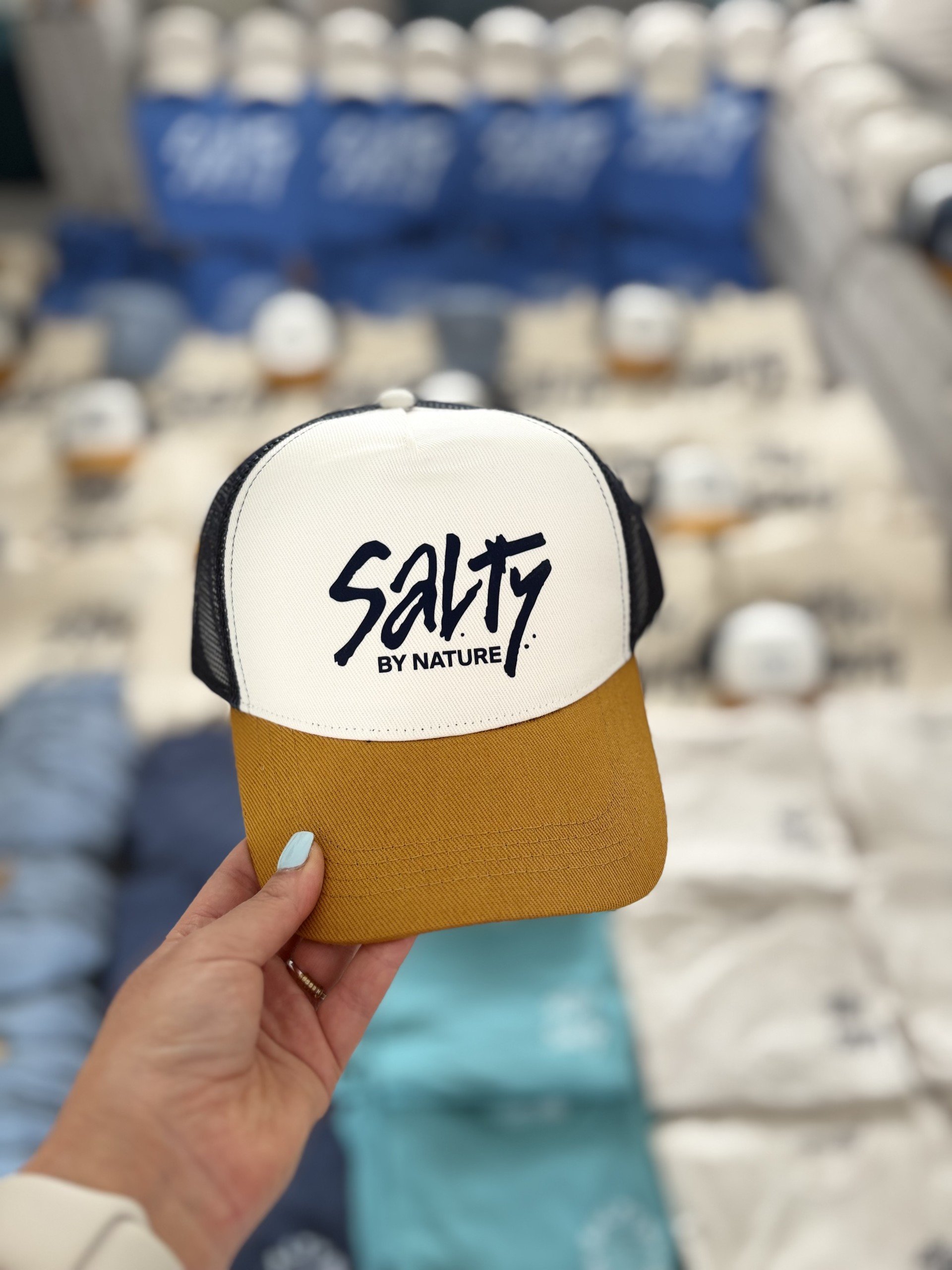 Salty by Nature Mesh Trucker