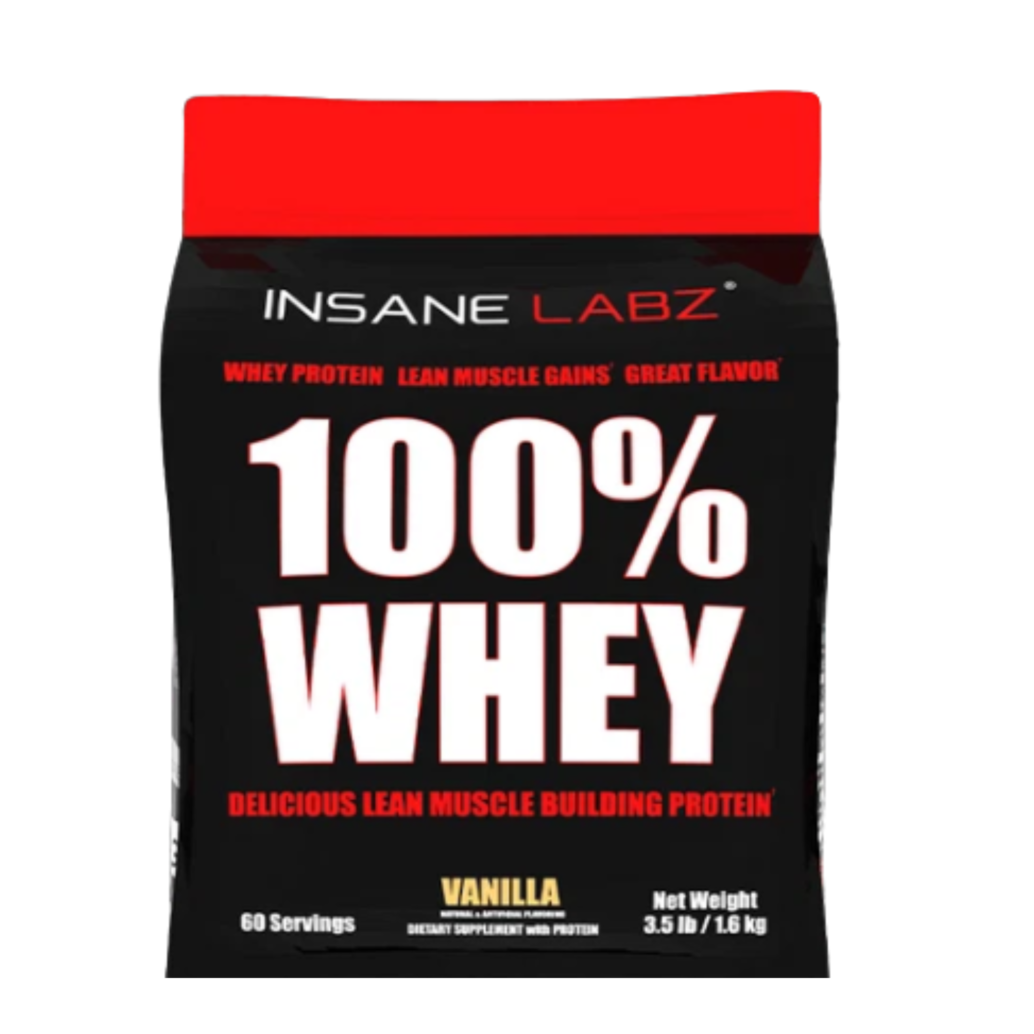 Insane Labz 100% WHEY PROTEIN 1.8 KG (4LB)