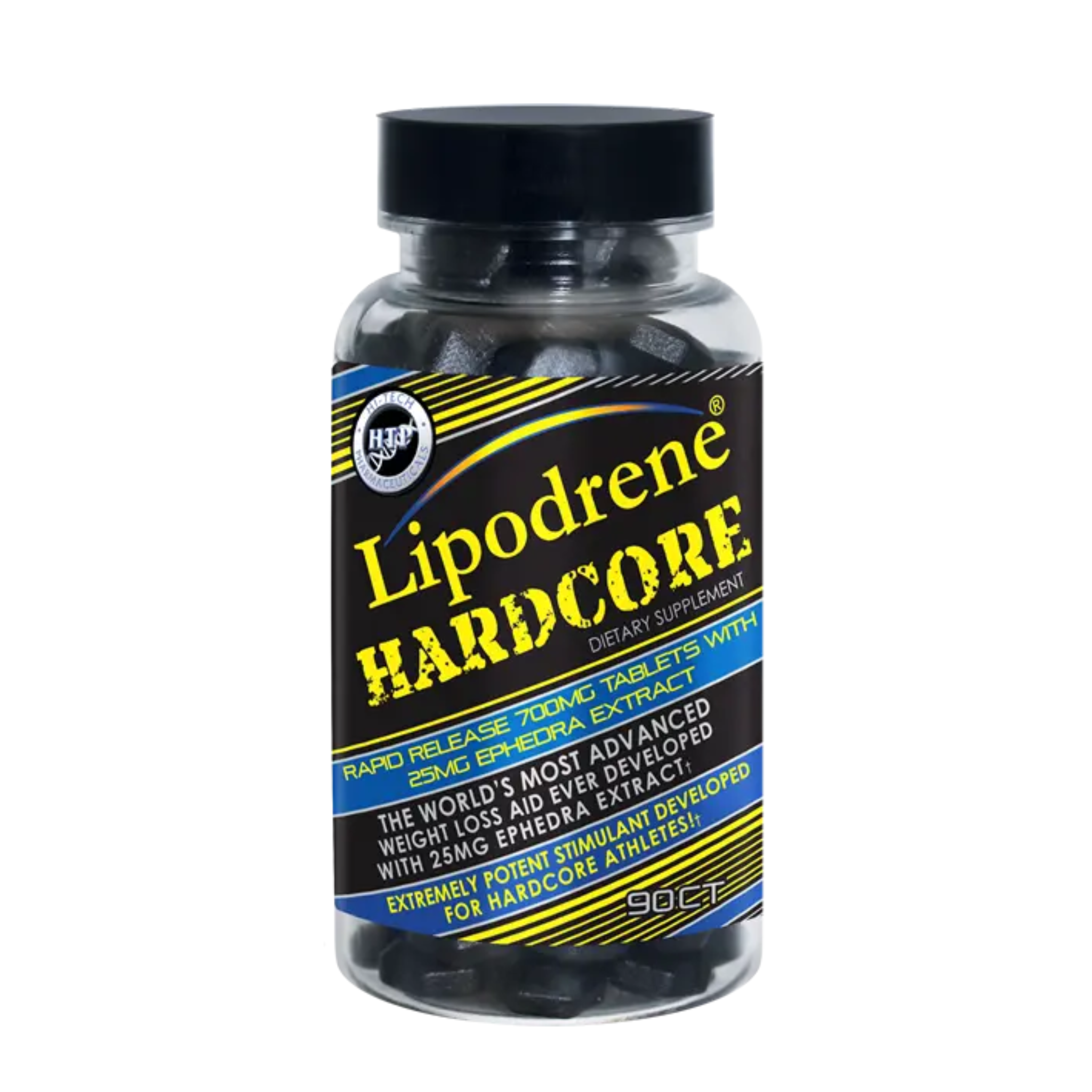 Hi-Tech LIPODRENE HARDCORE BLACK 90 TABS