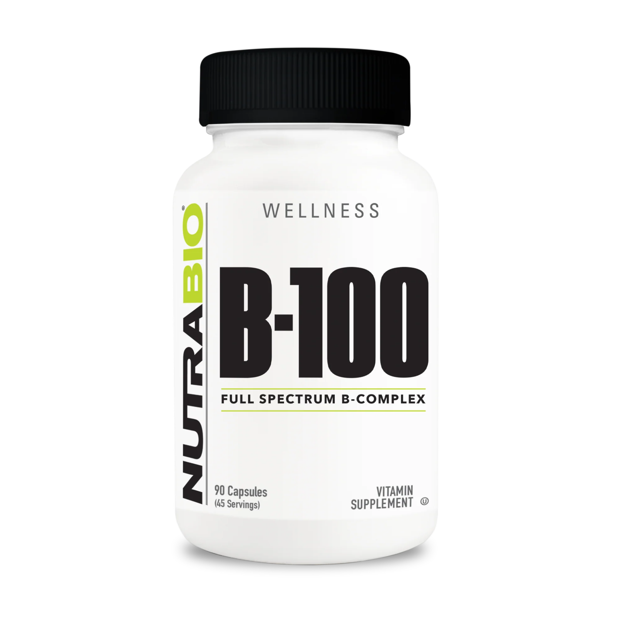 NutraBio  VITAMINA B-100 COMPLEX