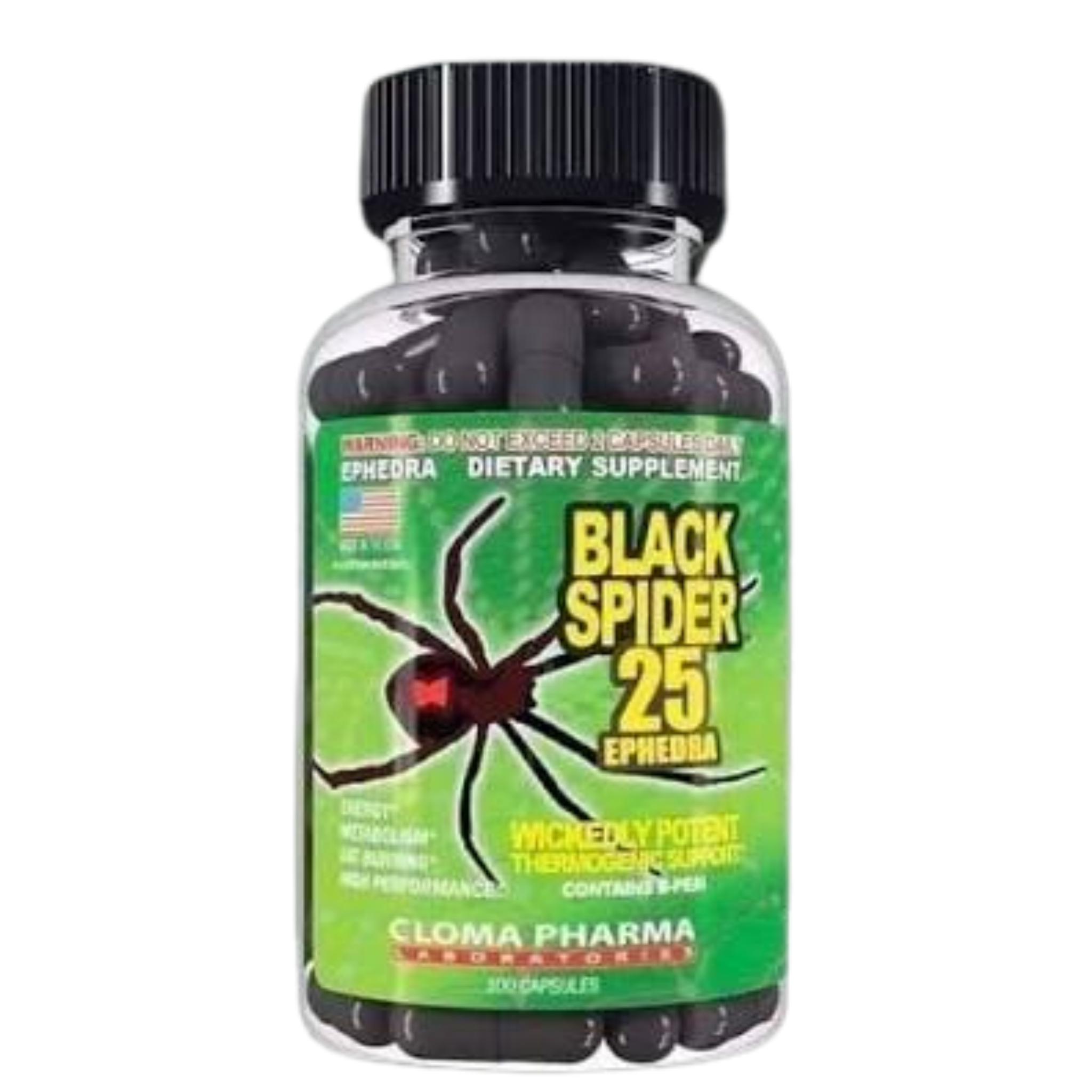Cloma Pharma BLACK SPIDER 100 CAPSULAS
