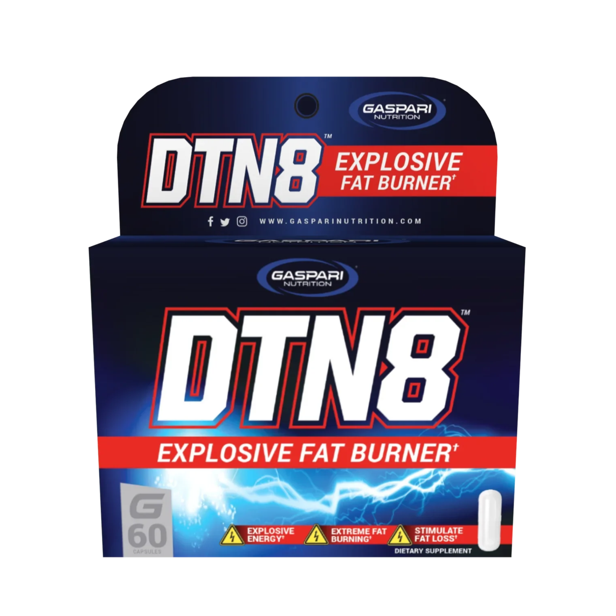 GASPARI DTN8 EXPLOSIVE FAT BURNER